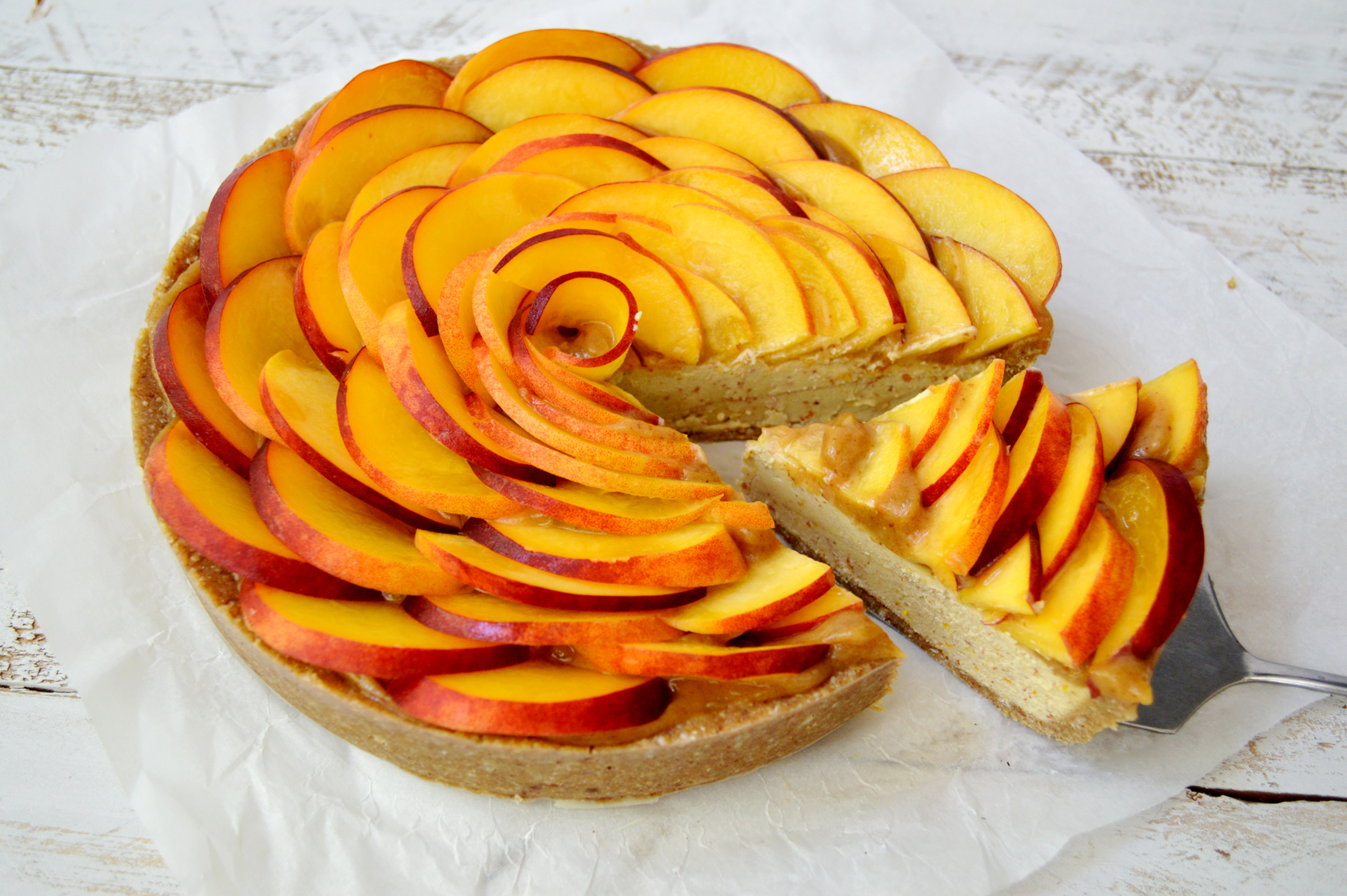 Watch How to Make Peach and Almond Cream Tart video Watch How to Make Peach and Almond Cream Tart video