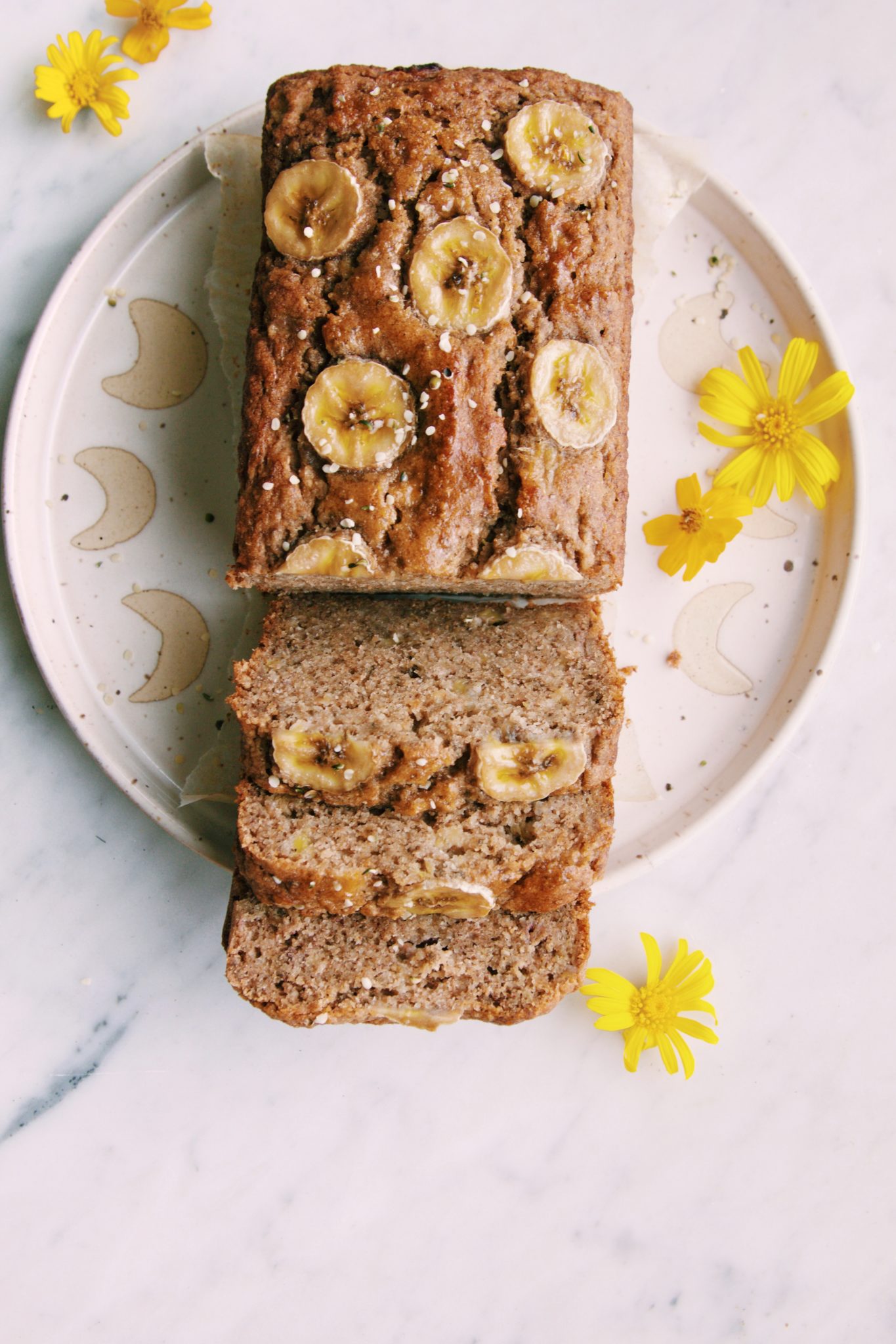 Buckwheat & Almond Banana Bread (Gluten free + Vegan)